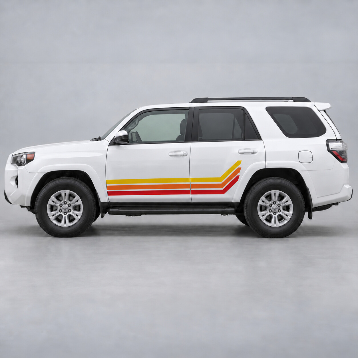 Adesivo in Vinile Strisce Laterali Heritage Low Sweep per Toyota 4Runner N280 2009-2024