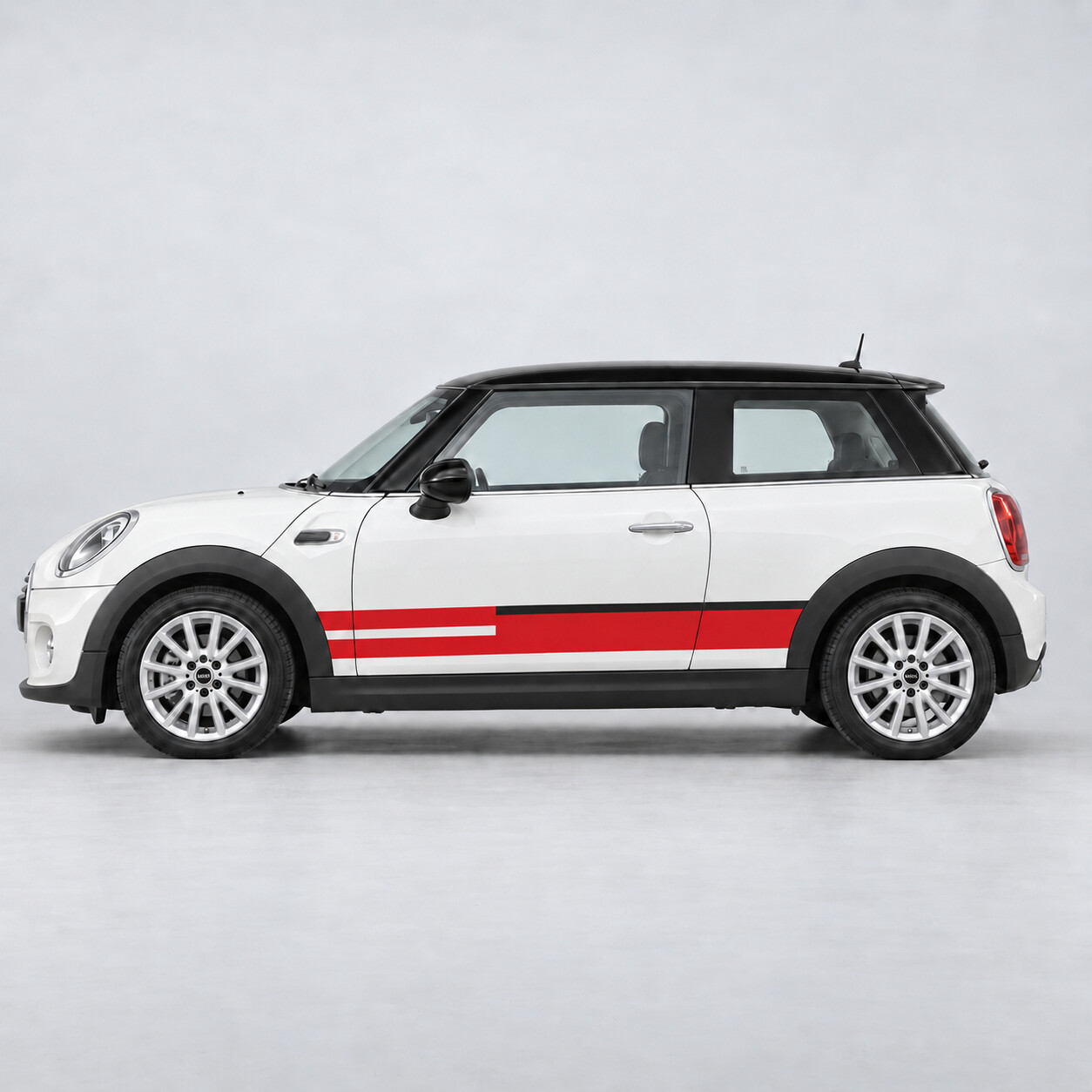 Adesivo in Vinile Laterale Club Sprint a Strisce per MINI Cooper 2014