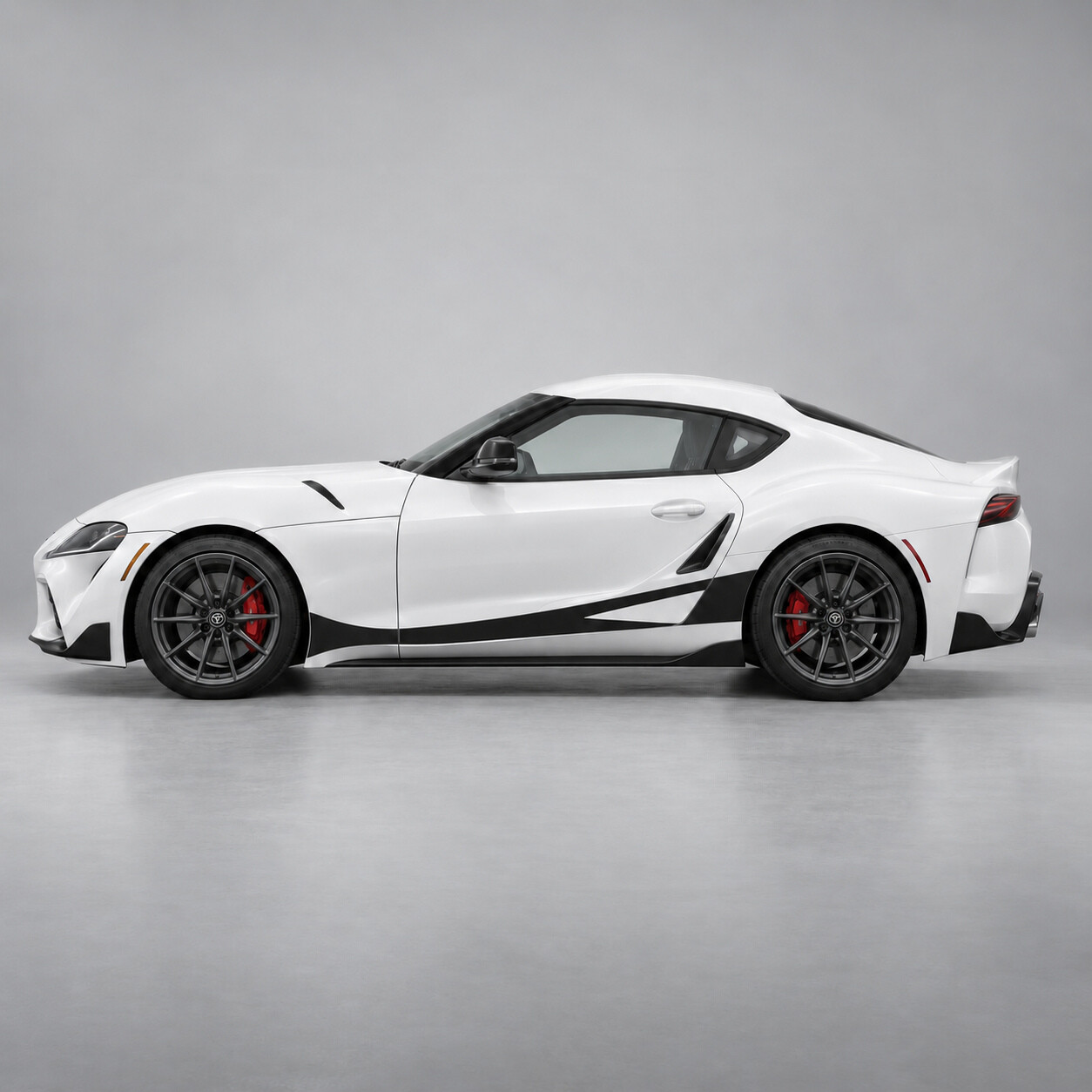 Adesivo in Vinile Laterale Open Sweep per Toyota Supra 2020-2026
