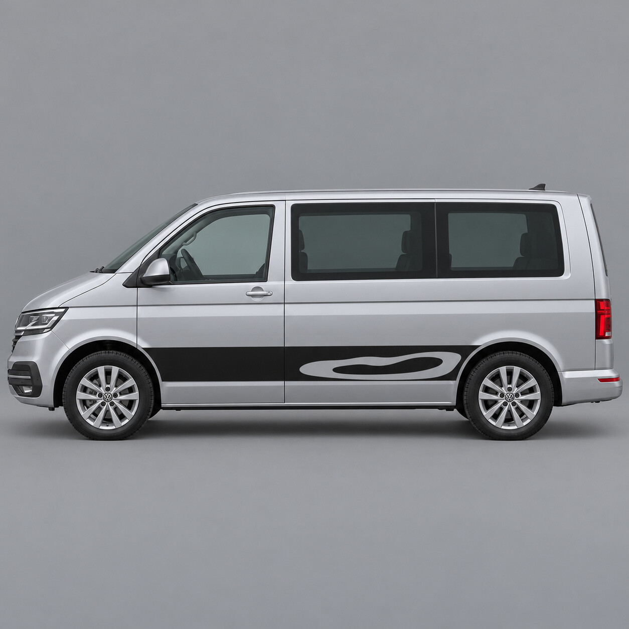 Adesivo vinilico laterale Contour Lagoon per Volkswagen Multivan T6.1 SWB 2019-2024