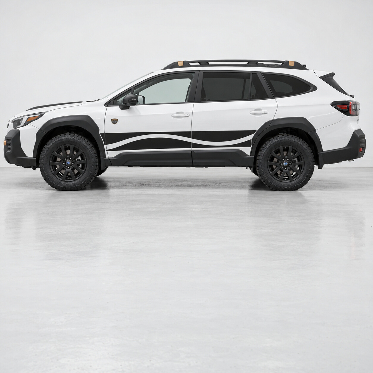 Adesivo in Vinile River Cut Rail Wilderness Side per Subaru Outback 2024