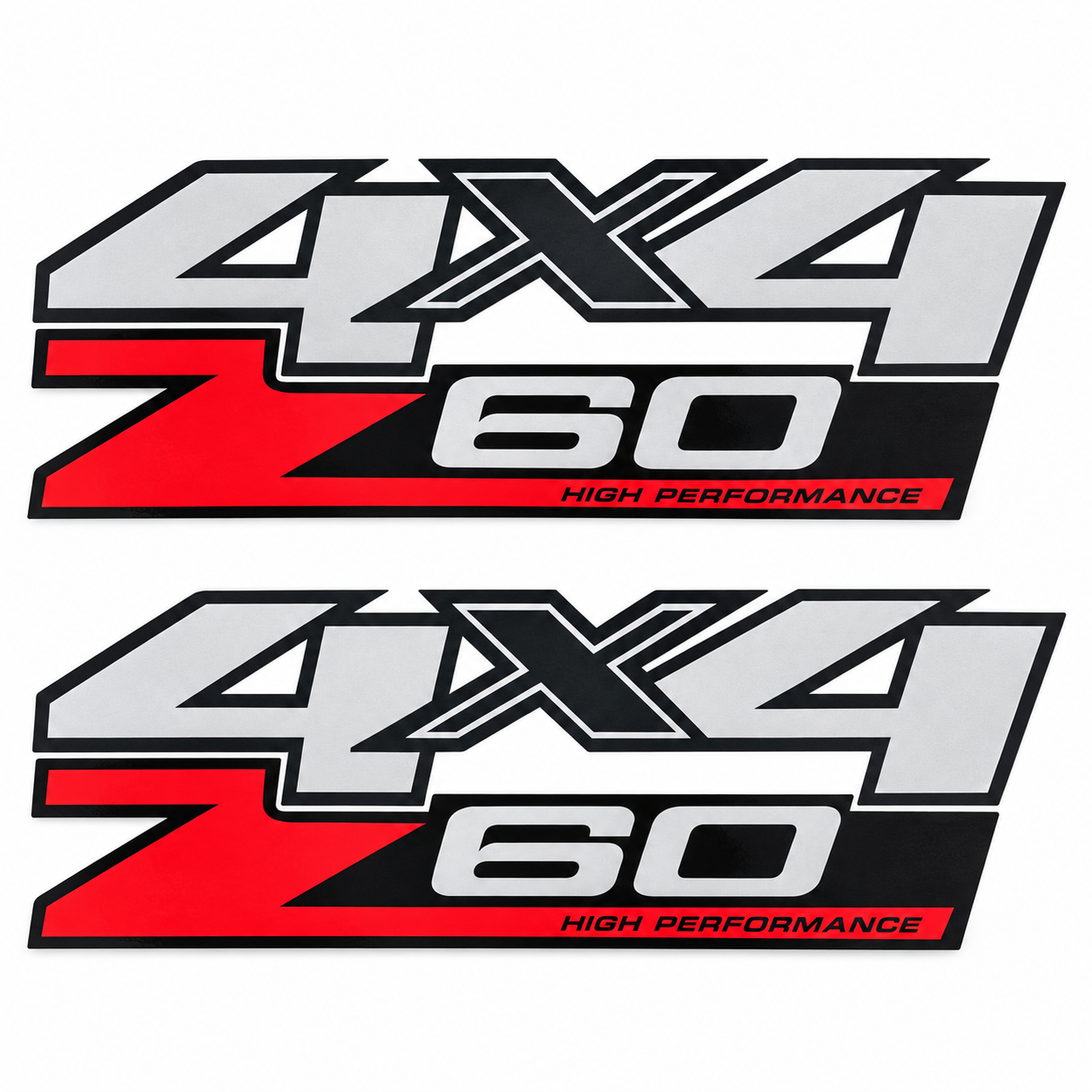 Adesivo in Vinile ad Alte Prestazioni 4x4 Z60 per Fianchetto per GMC Sierra GMT900 2007-2013