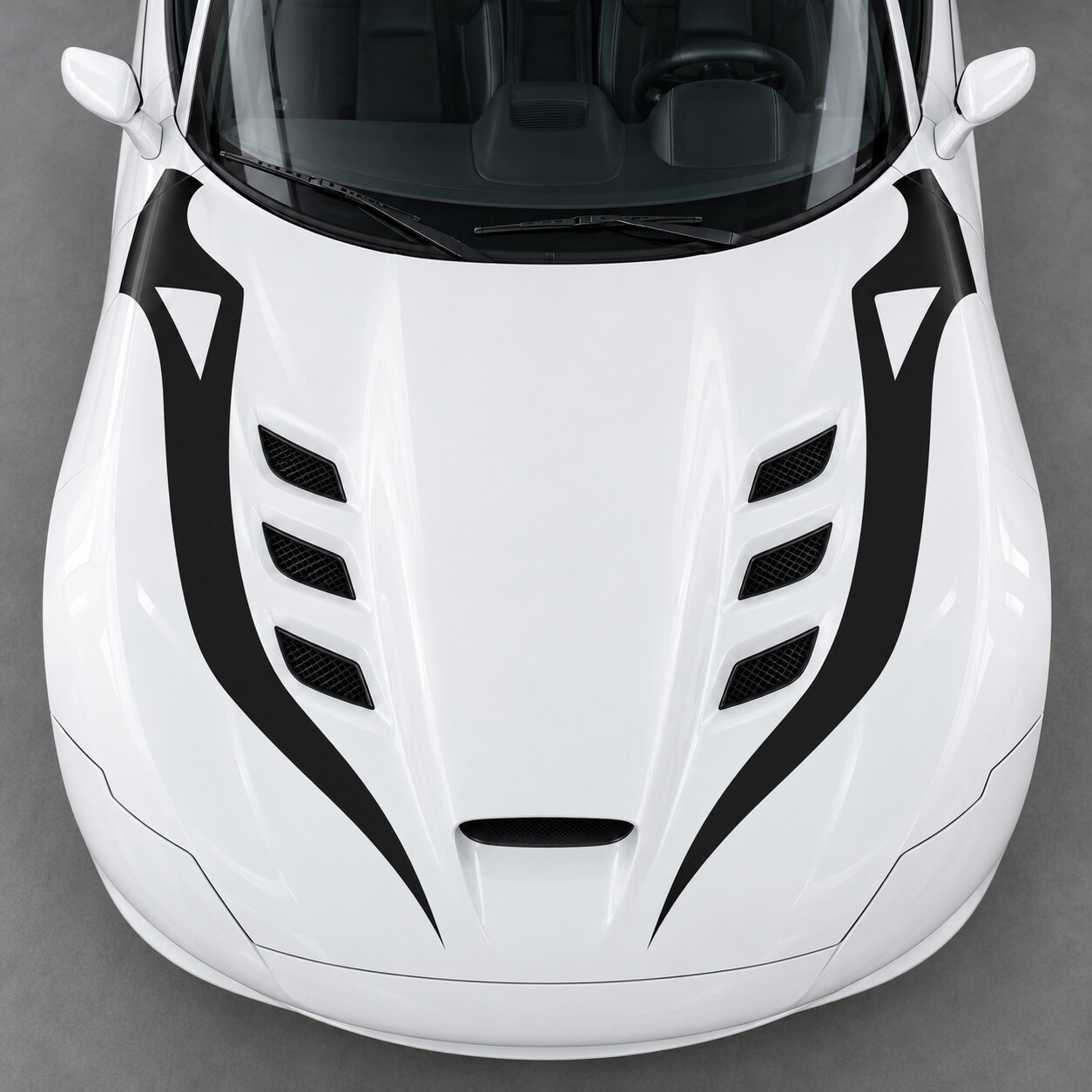 Adesivo in Vinile Cofano Open Fang ACR per Dodge Viper 2016