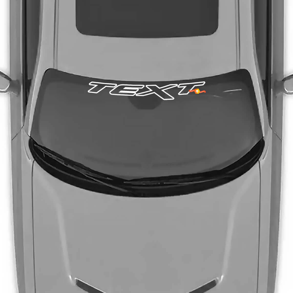 Adesivo Vinilico Striscia Parabrezza per Dodge Challenger Charger per Chrysler 300 per Jeep SRT8