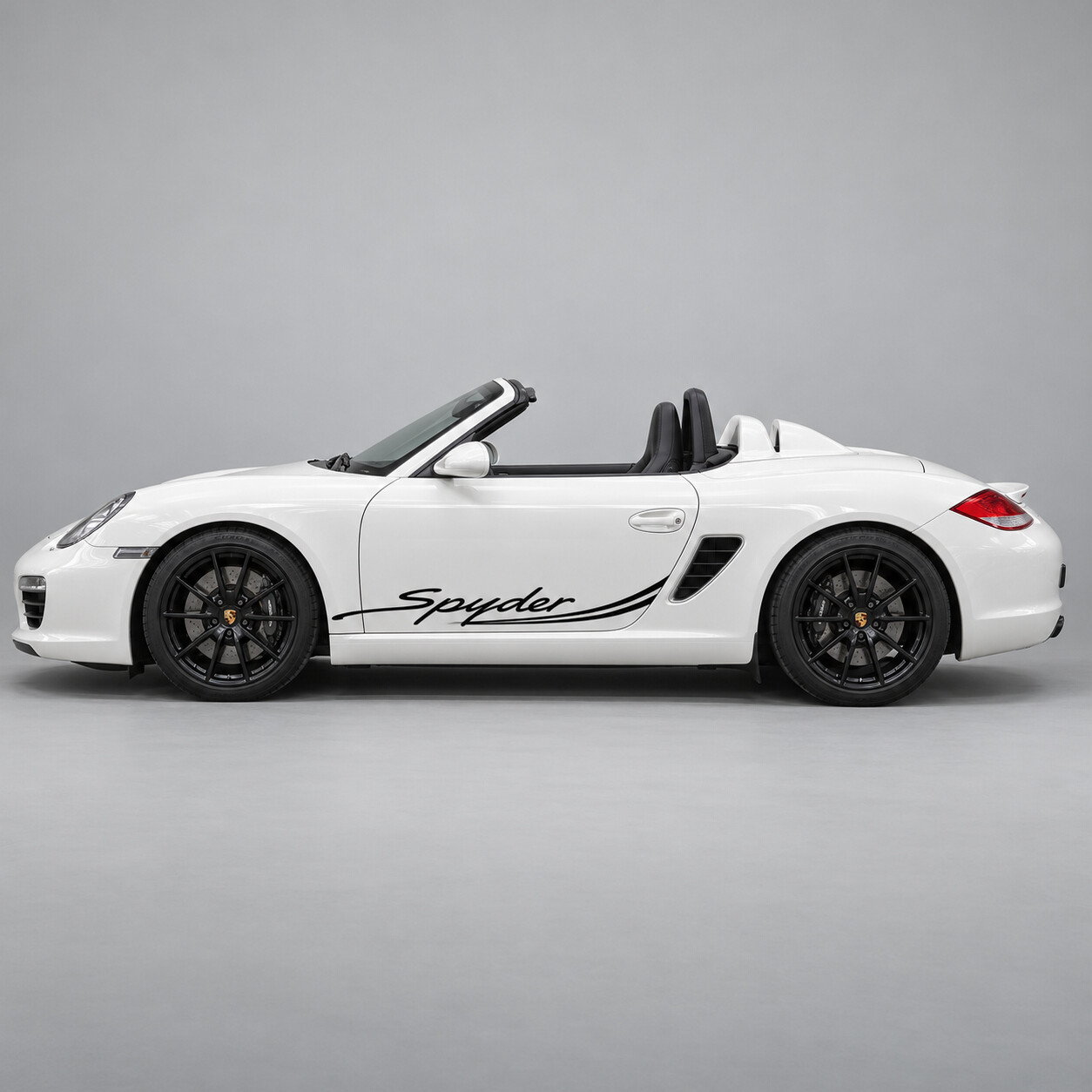 Adesivo Vinile Laterale a Doppia Linea per Porsche Boxster Spyder 987 2011-2012