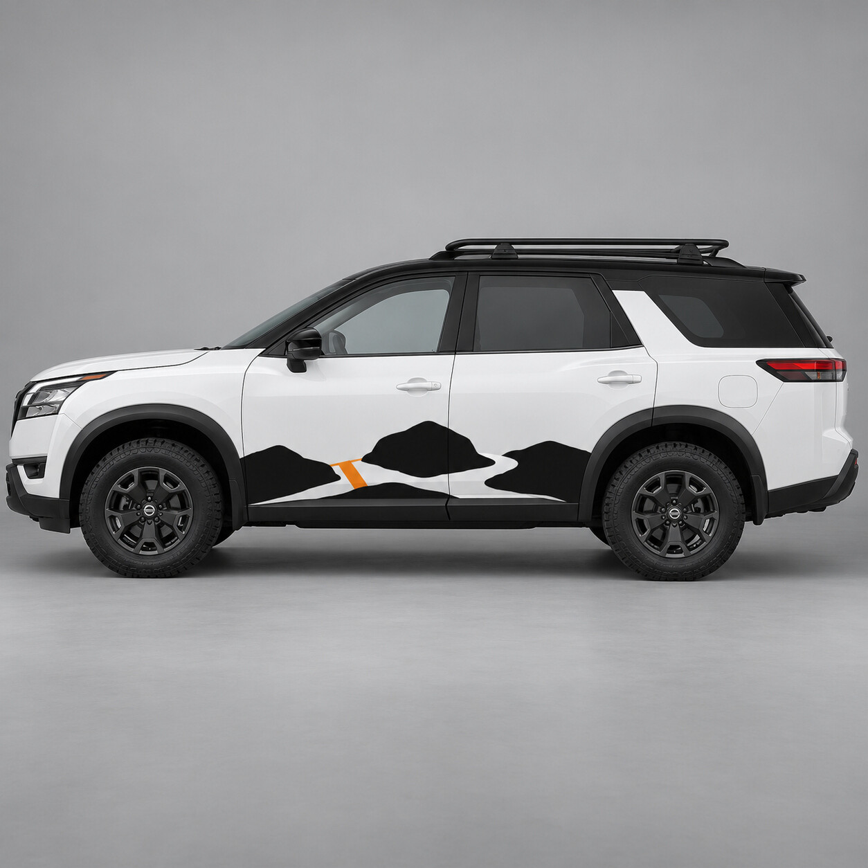Adesivo in Vinile Rock Creek Crossing per Nissan Pathfinder 2023