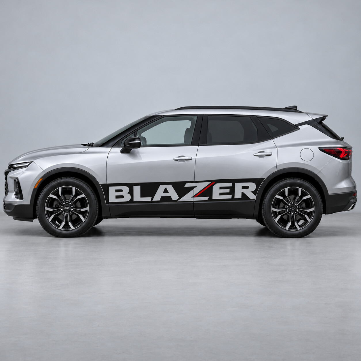 Adesivo Vinile Laterale Z-Rise RS per Chevrolet Blazer RS Facelift 2023–2026