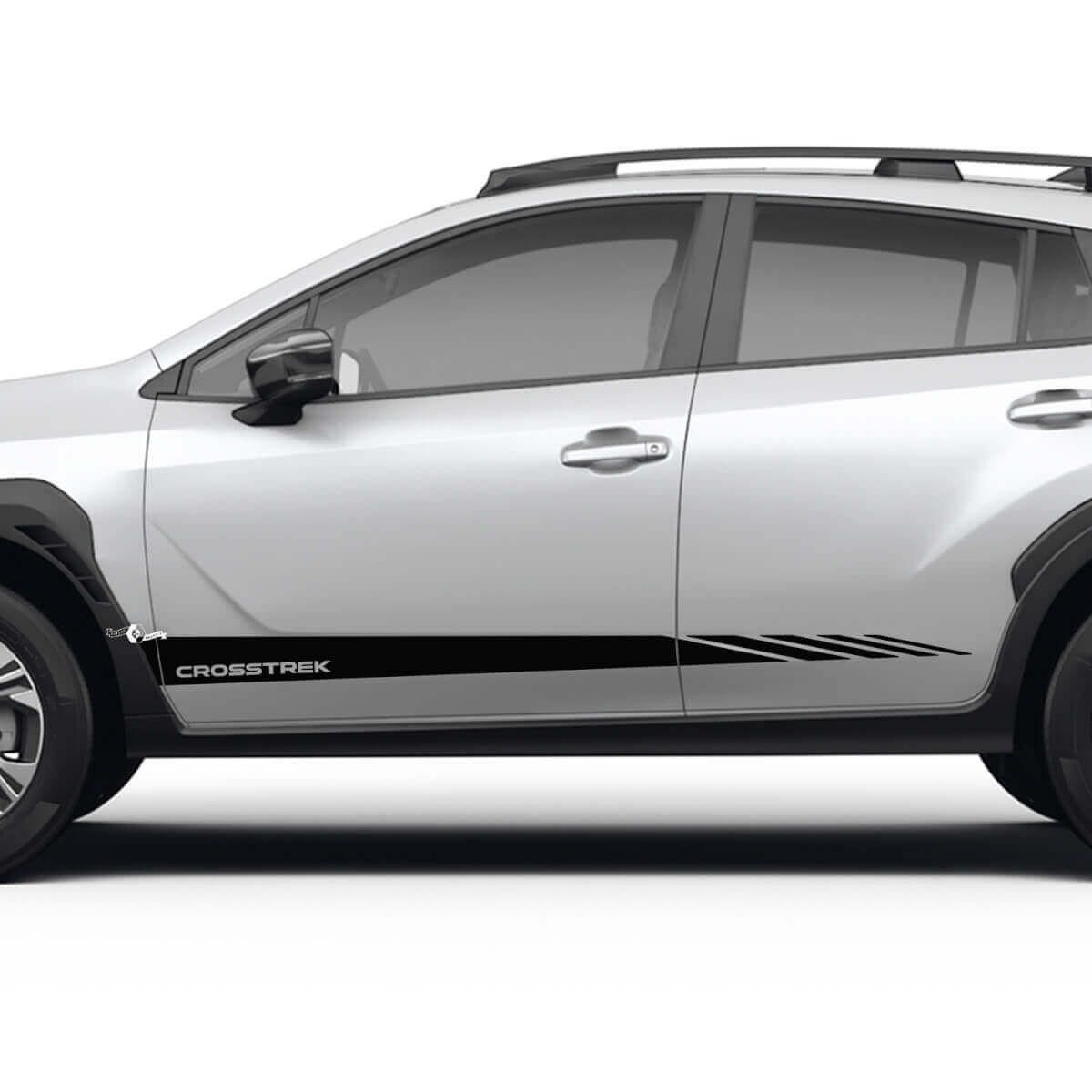 Kit Adesivi in Vinile a Strisce Laterali Stile Racing per Subaru Crosstrek