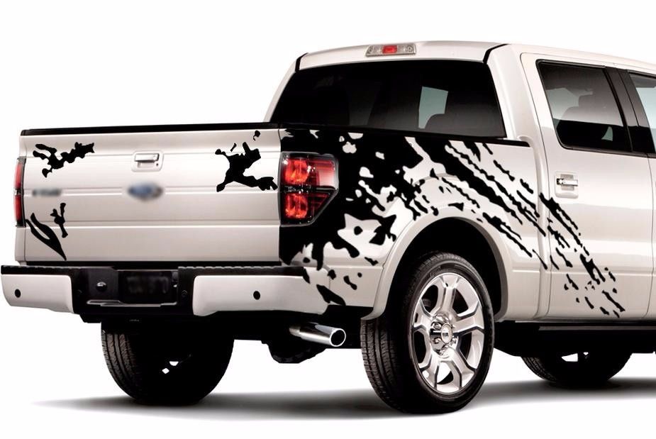 Mud Splash Graphics Decals per adesivi in ​​vinile per il camion Pick Up F-150 Tundra RAM