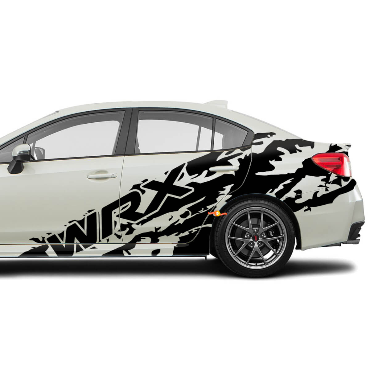Kit di avvolgimento di decalcomanie per decalcomania in vinile splash Suba Impreza Sti WRX
