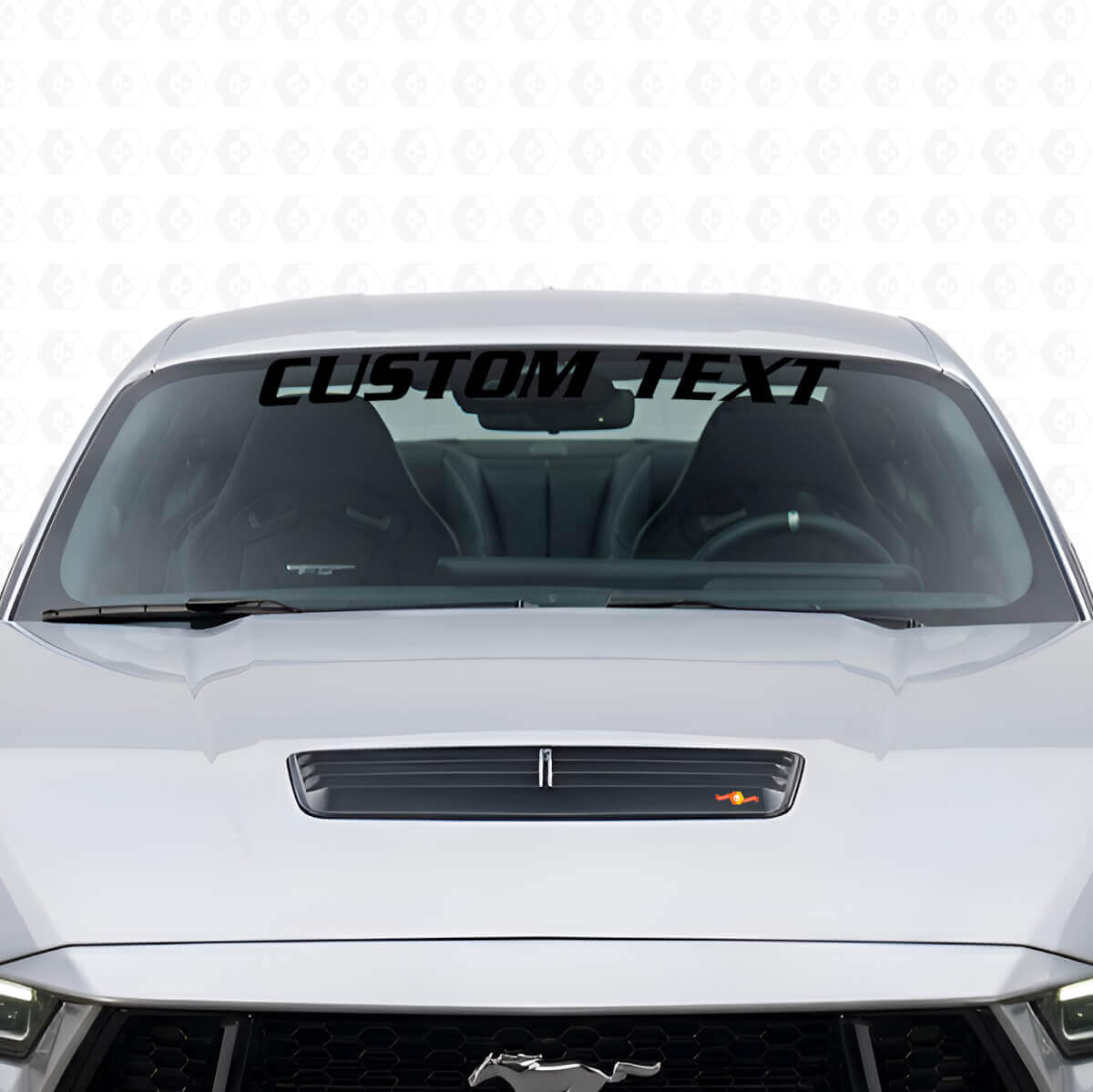 Adesivo in Vinile Personalizzato per Parabrezza per Musclecar Musclecarmodel Shelby GT Cobra 4.6