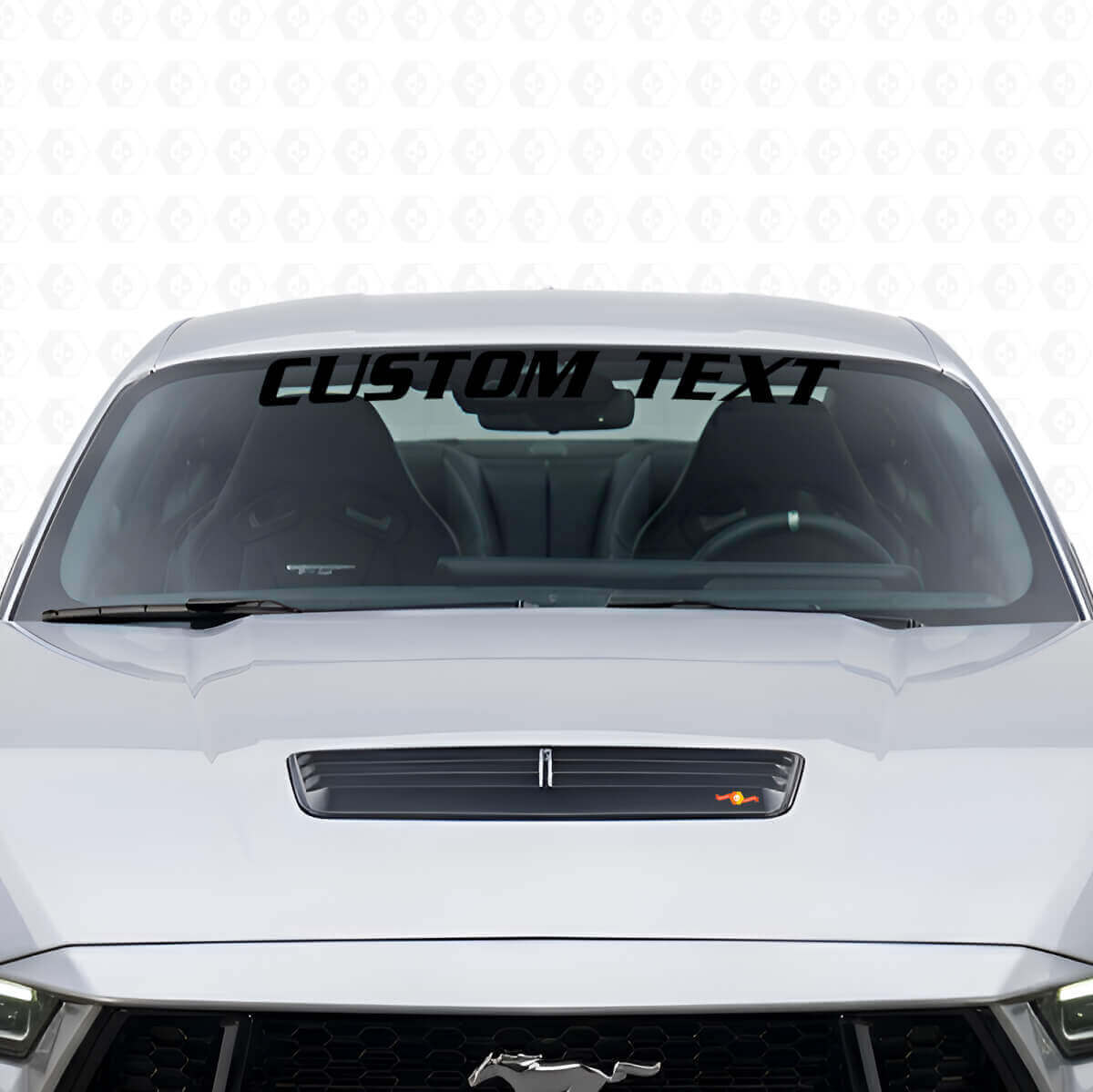 Adesivo in Vinile Personalizzato per Parabrezza per Musclecar Musclecarmodel Shelby GT Cobra 4.6