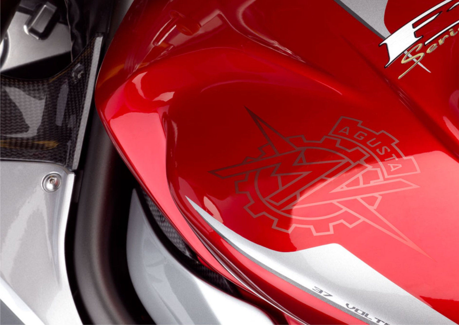3 adesivo MV Agusta moto per casco per decal serbatoio moto arai bell shoei 1