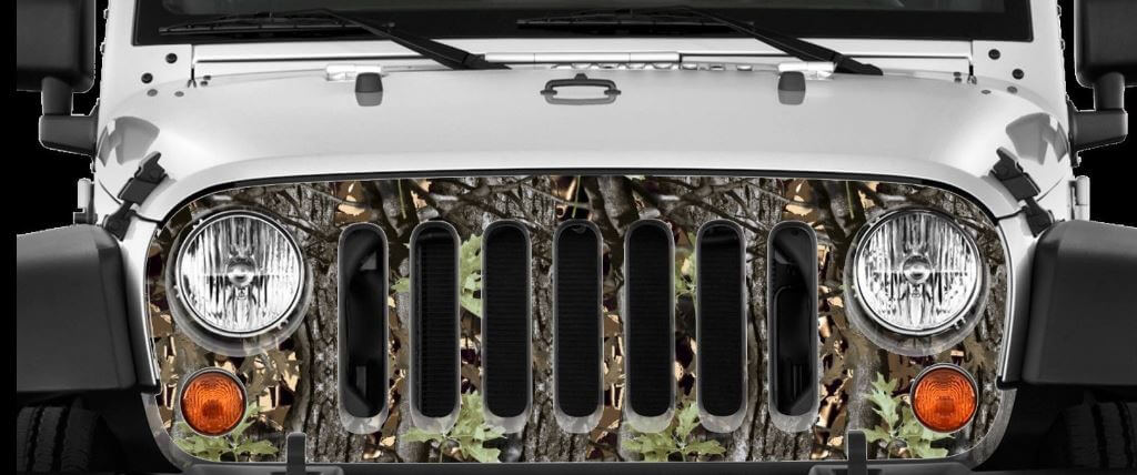 Bandiera americana-Camo 5, Wrap, Vinyl, Skin per Jeep Wrangler