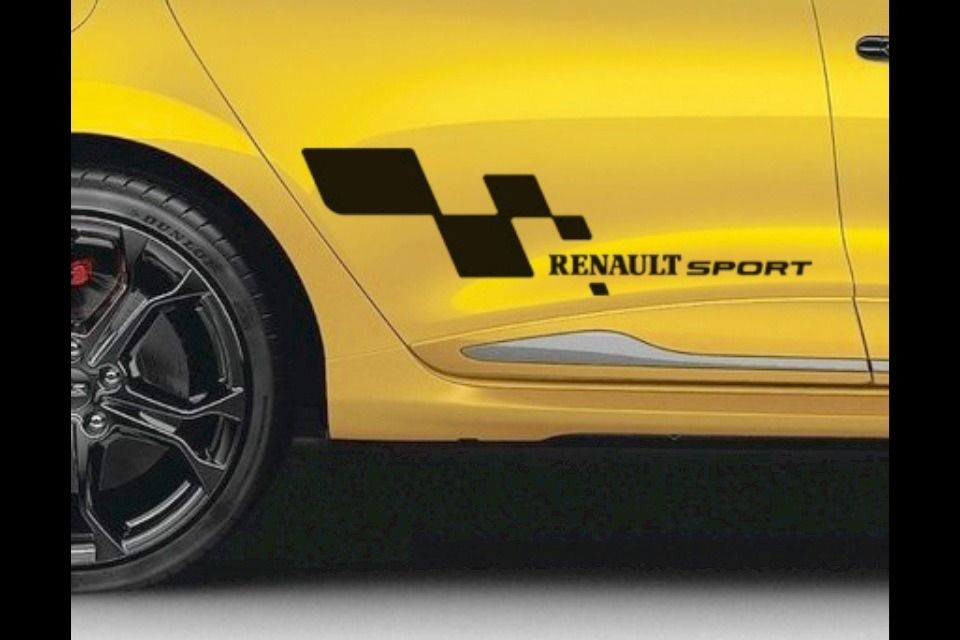 Renault Sport Flag Adesions per Clio Megane
