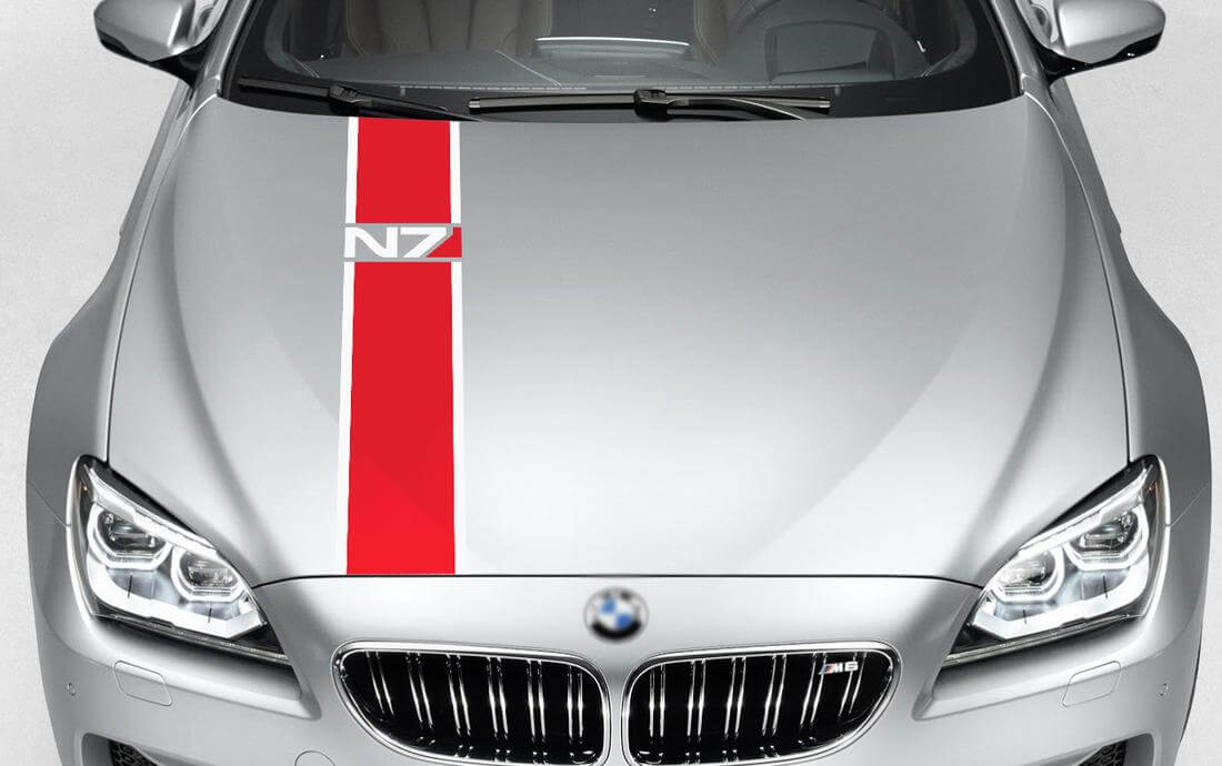 Mass Effect N7 Logo Systems Alliance Navy ALLIANCE SPECIAL FORCES decalcomanie adesivi