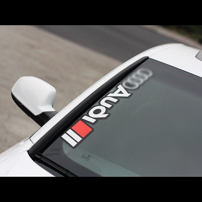 Audi Racing Sport Car Window Window Sticker Adesivo Decalcomania Vinyl