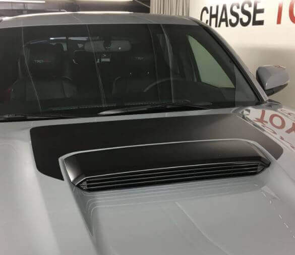 Adesivo in vinile per cofano oscurato e presa d'aria per Toyota Tacoma 2016-2023