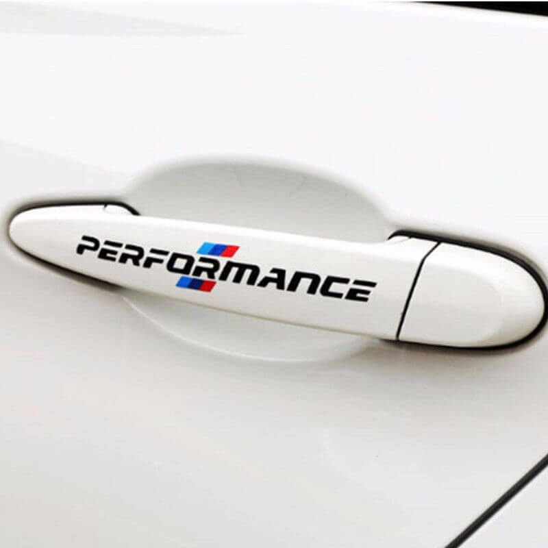 Set Adesivi in Vinile per Maniglia Porta M Performance per BMW