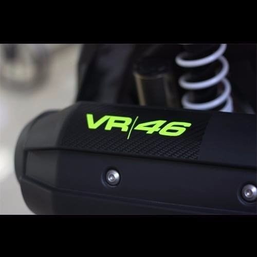 Valentino Rossi VR 46 Moto GP Decalcomania Vinile 150mm 2pz