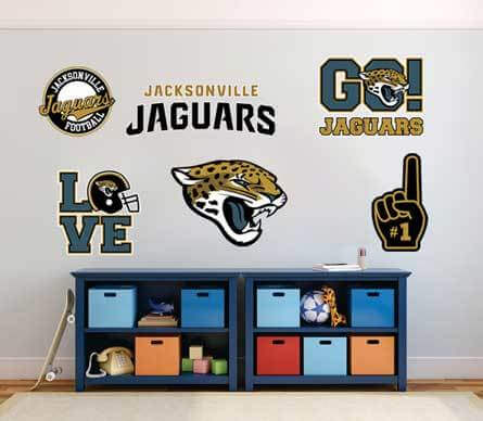 La squadra di football americano dei Jacksonville Jaguars, la National Football League (NFL), per i tifosi, i notebook, ecc
