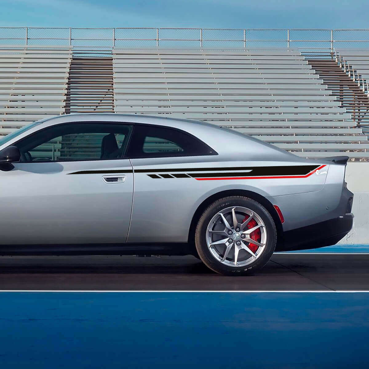 Adesivo decalcomania con logo H&R