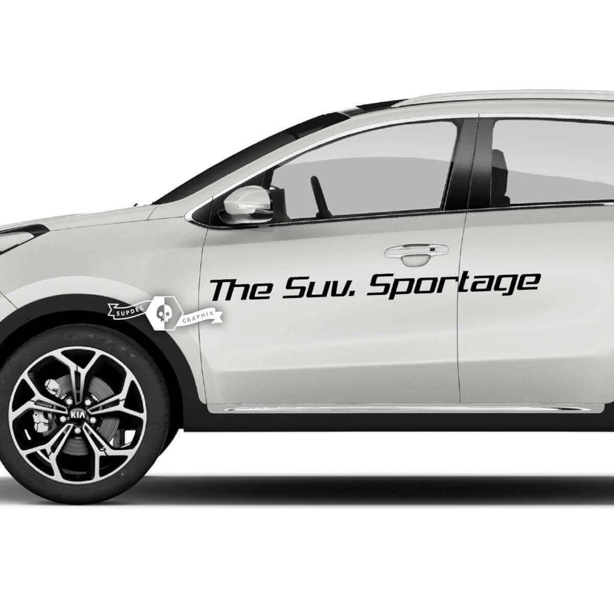 Lettering Decal adesivo emblema logo vinile per Kia SPORTAGE
