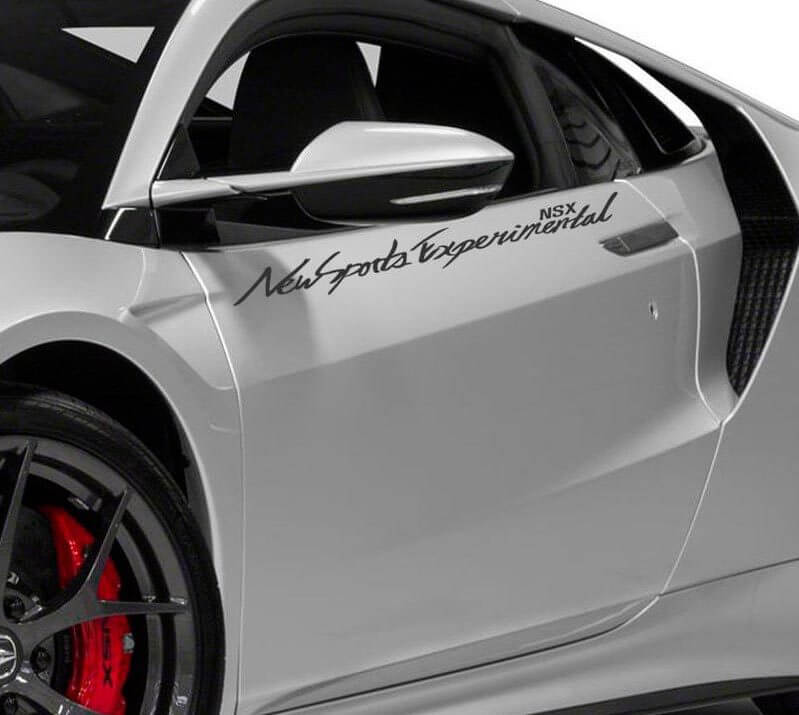 Lettering Decal adesivo emblema logo vinile Acura Nsx per Acura
