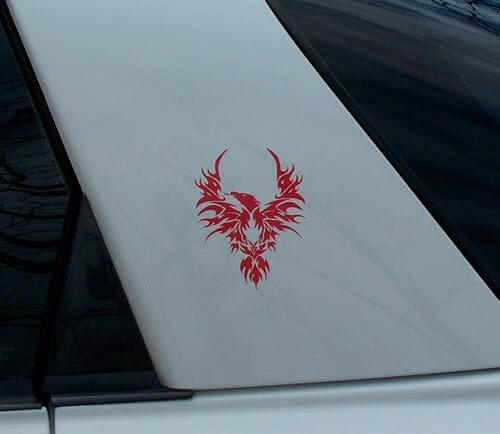 Adesivi per Pannello Vela Tribal Phoenix per Pontiac Firebird Trans Am 1998-2002