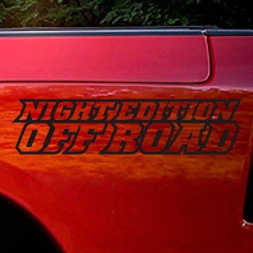 Kit di Adesivi Laterali Off Road Edizione Notte per Dodge Ram Truck