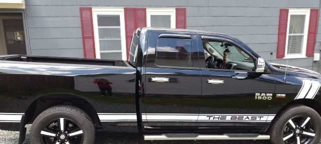 2x Adesivi in Vinile a Striscia da Corsa 2 per Dodge Ram 1500