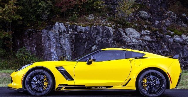Kit adesivi grafici per decalcomanie per porte laterali Chevy Corvette Z06 C6 C7 2005-2018
