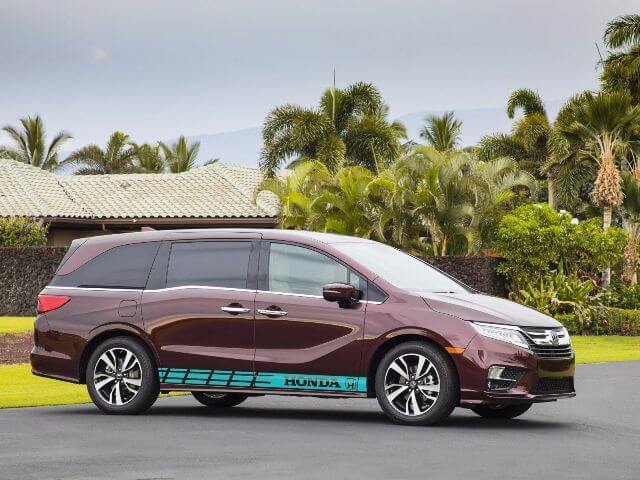 Grafica a più colori Fit / Fit EV / Odyssey Car Racing Art Decal Sticker