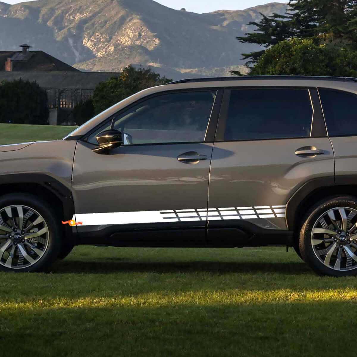 Grafica a più colori Crosstrek Suba Forester Car Racing Art Decal Sticker