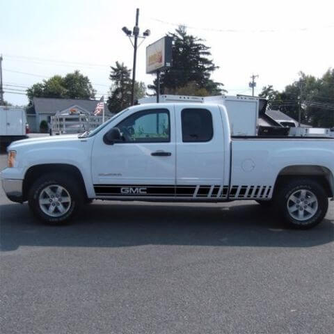 2 adesivi in ​​vinile con grafica a più colori Canyon Sierra Terrain Car Racing