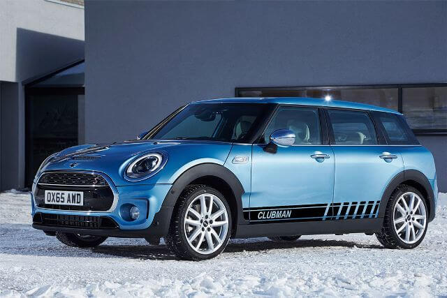 2 strisce grafiche a più colori Clubman simbolo auto da corsa adesivo decalcomania in vinile