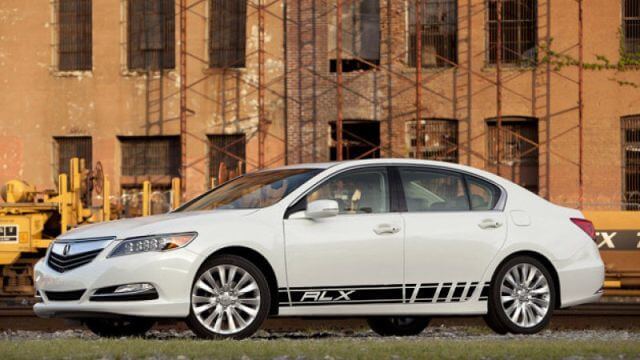 2 adesivi in ​​vinile con grafica multipla a colori Acura RLX Symbol Car Racing
