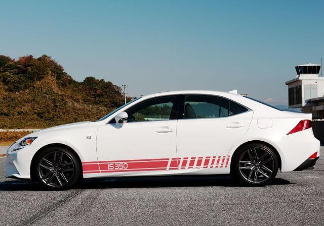 2X Multiple Color Graphics IS350 Simbolo Sport Car Racing Vinyl Decal Sticker