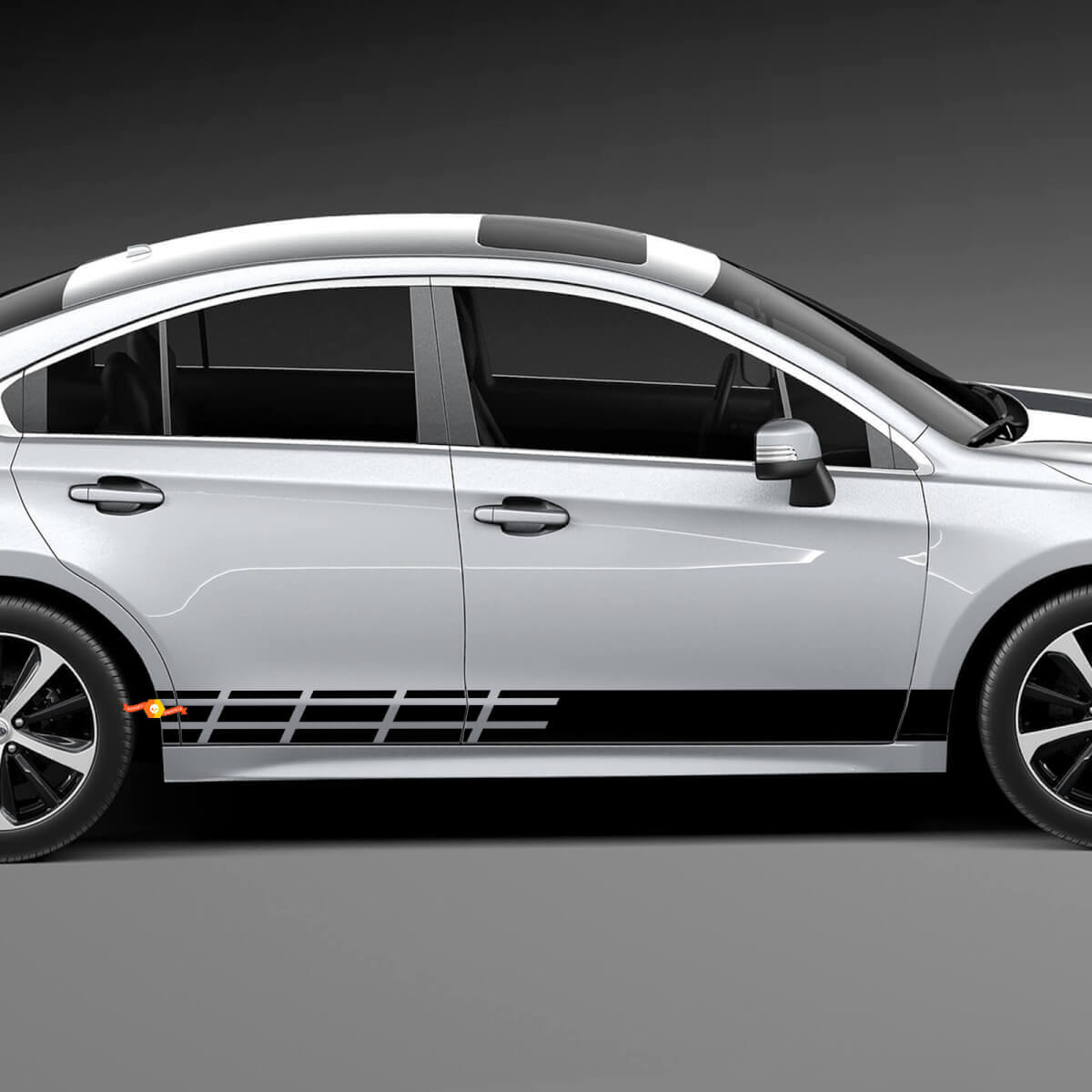 Grafica a più colori Impreza / Legacy Car Racing Art Decal Sticker