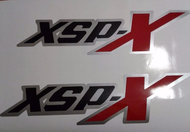 Set di Adesivi in Vinile Laterali XSP-X per Toyota Tundra o Tacoma