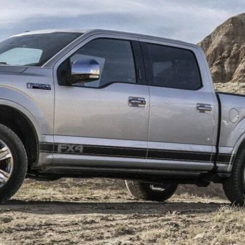 Ford F-150 2015-2018 mk13 FX4 grafica adesivo decalcomania banda laterale