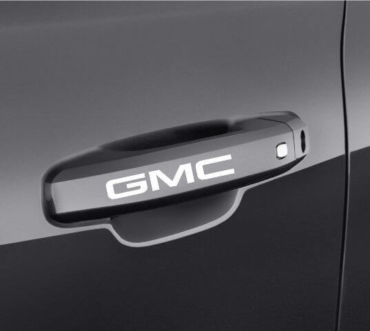 Set di Adesivi in Vinile per Maniglie Porte GMC per GMC Acadia Sierra Yukon
