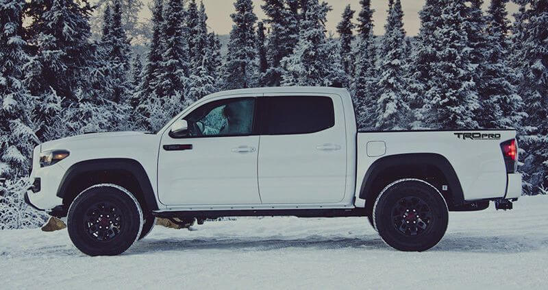 TRD PRO Toyota Racing Development Tacoma Tundra Adesivi per decalcomanie in vinile sul lato del letto