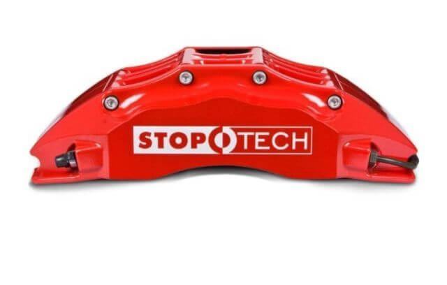Set di Adesivi in Vinile Stile StopTech per Pinze Freni per Auto Dodge