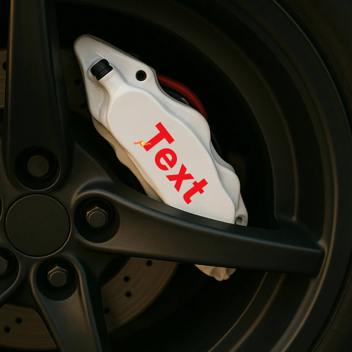 Adesivo Personalizzato per Pinza Freno in Vinile Alta Temperatura per Jeep