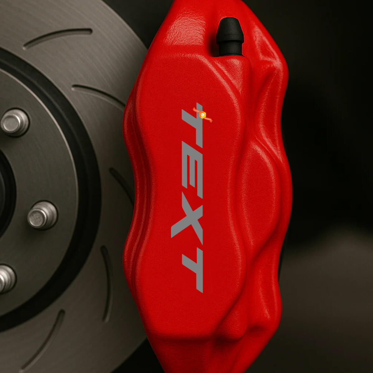 Set di 8 Adesivi in Vinile per Pinze Freno Alta Temperatura Personalizzati per Jeep