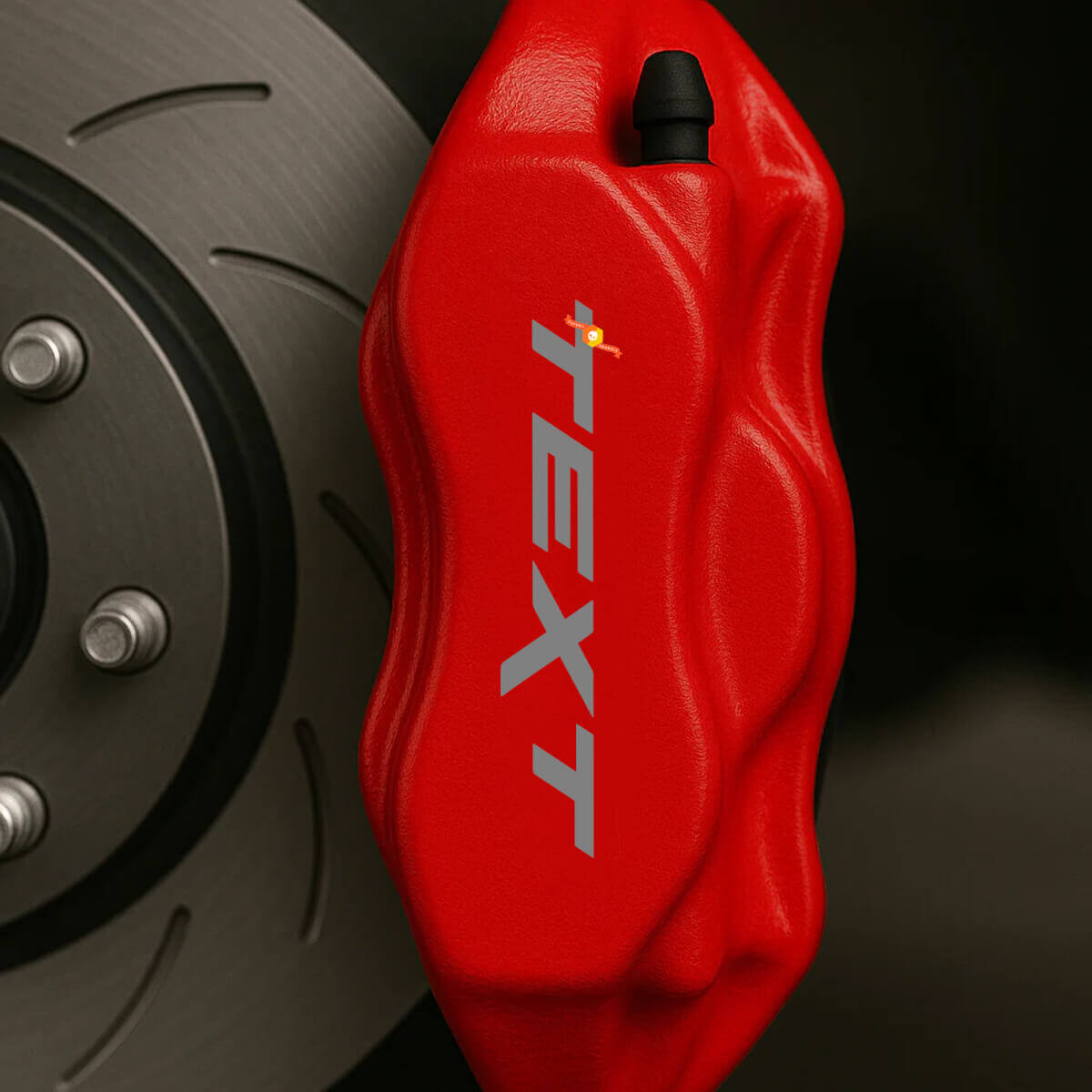 Set di 8 Adesivi in Vinile per Pinze Freno Alta Temperatura Personalizzati per Jeep