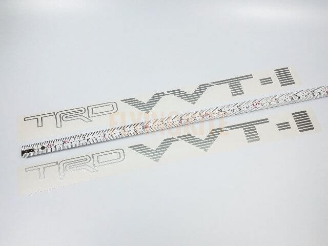 Set di Adesivi in Vinile Stile TRD VVT-i per Toyota Corolla Yaris Scion GT86