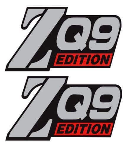Set di adesivi in vinile Edizione ZQ9 per Chevy S10 GMC Sonoma
