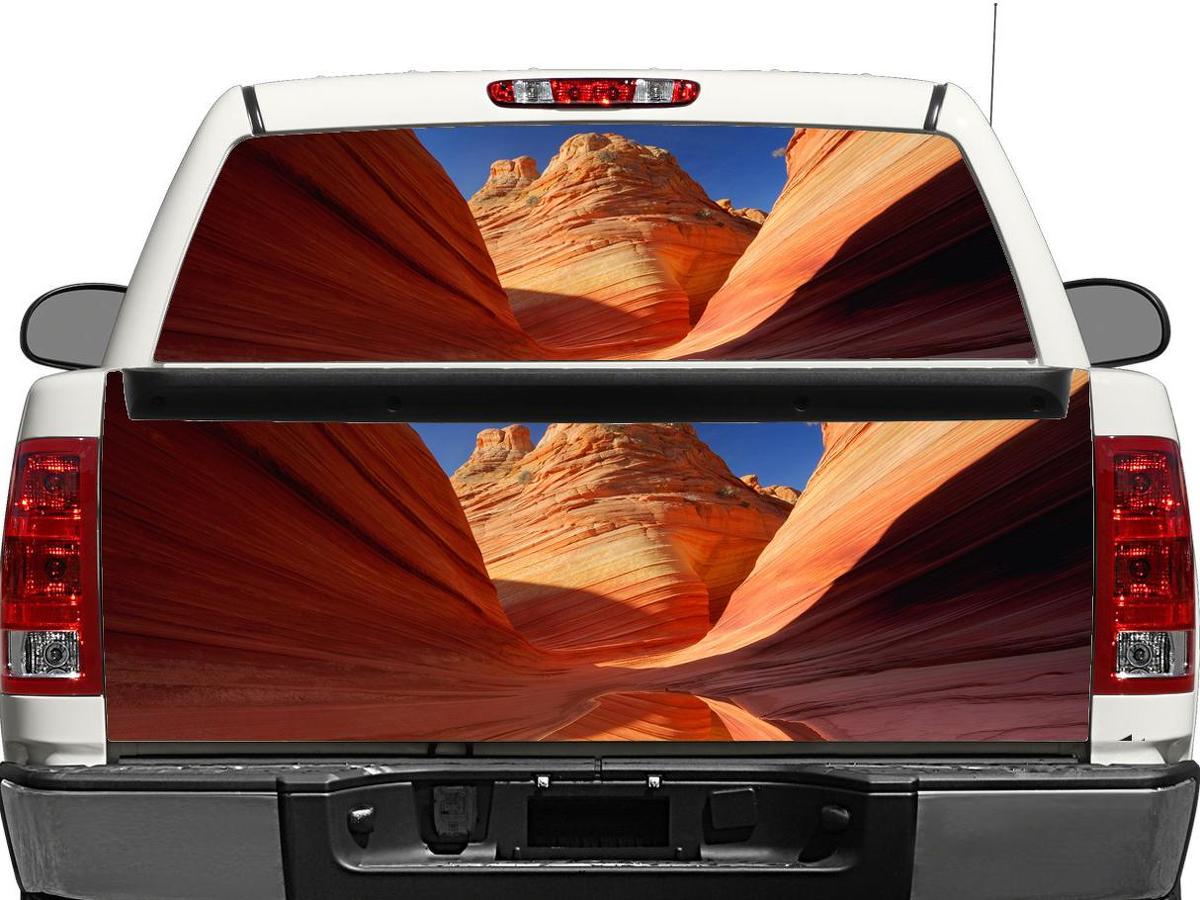 Adesivo in Vinile per Finestrino Posteriore o Portellone del Grand Canyon per Pick-up e SUV